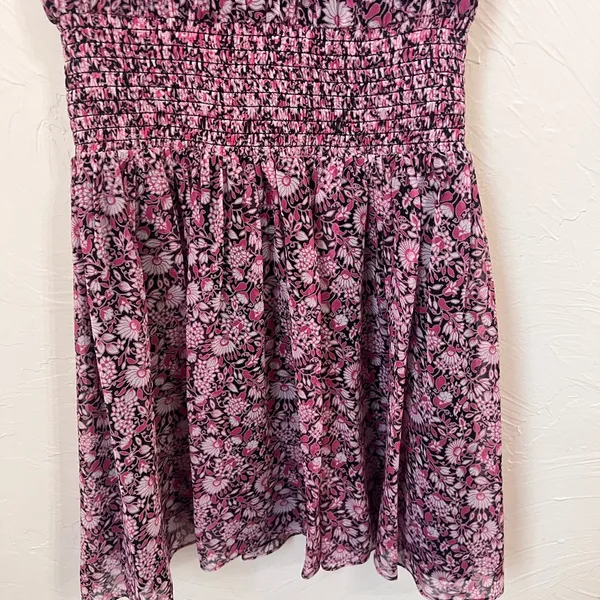 Shoshanna Dalia Silk floral popover dress size 0 - Image 4