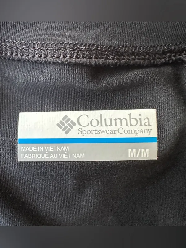 Columbia Omni-Wick Black Long Sleeve Base Layer Shirt Crew Neck Women’s Medium M - Image 5
