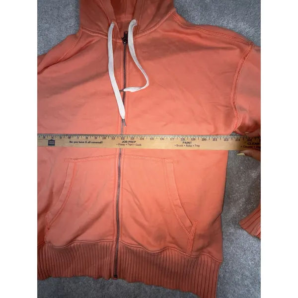 Aerie Down-To-Earth Full Zip Hoodie prach Small Oversized - Image 6