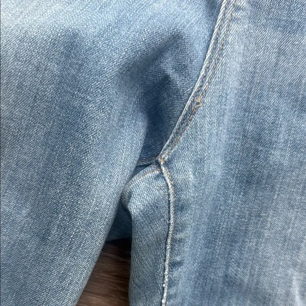 Good American Blue Skinny Jeans 18 with Light Wash Good Legs High Rise - Image 4