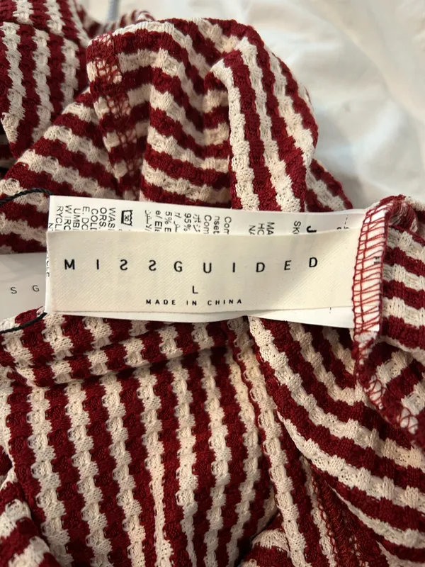 Missguided maxi dress maroon - Image 7