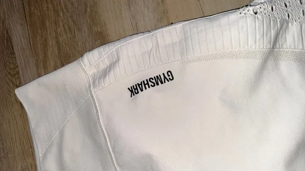 Tan Gymshark biker shorts - Image 5