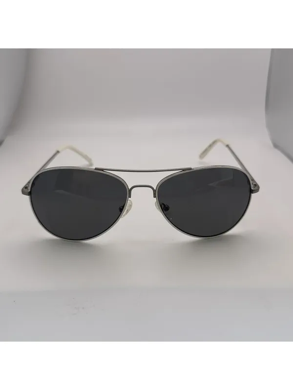 Fossil Kellan Aviator White & Silver Frame Polarized Sunglasses - Image 7