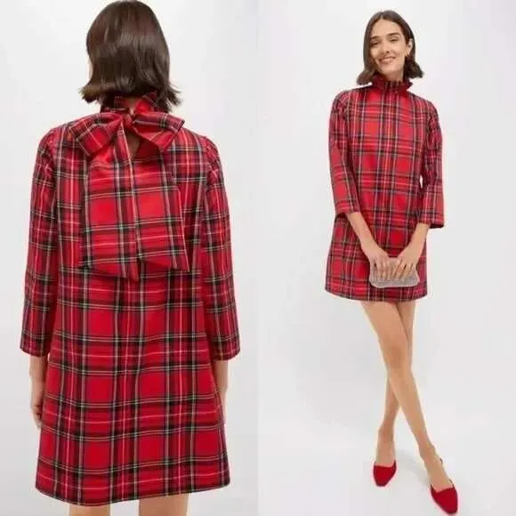 Tuckernuck ROYAL STEWART TARTAN DAPHNE DRESS Size XXS - Image 2