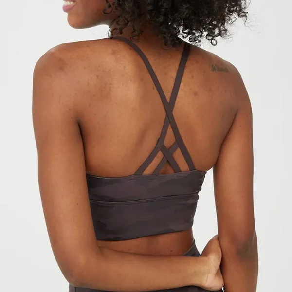 Offline By Aerie Real Me Strappy Back Sports Bra Small‎ Medium Support Stretch - Image 2
