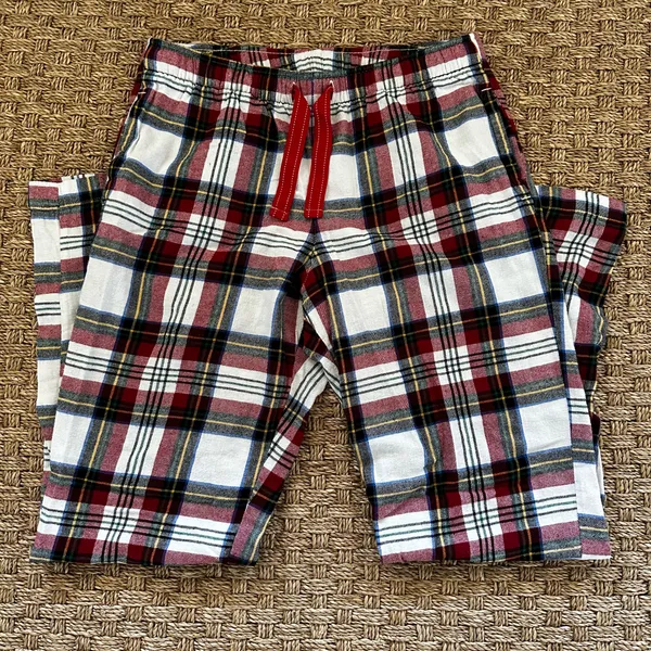 Old Navy Christmas Plaid Pajama Pants Small - Image 5