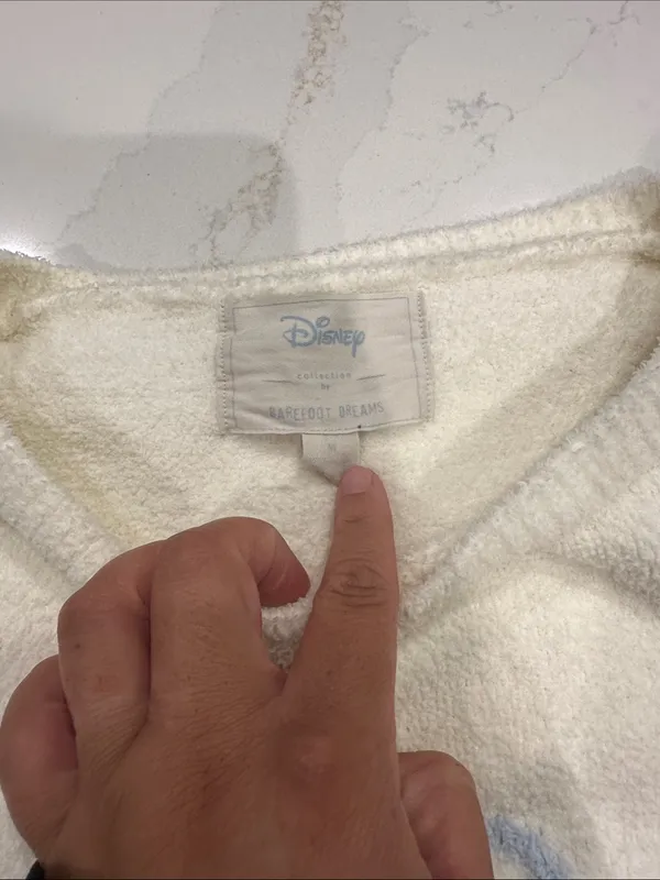 Barefoot Dreams‎ x Disney Cinderella CozyChic Knit Short Sleeve Top Size M - Image 2