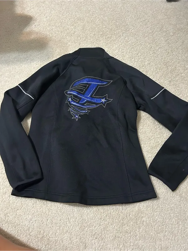 Maryland Twisters F5 Black Full-Zip Athletic Jacket - Image 2