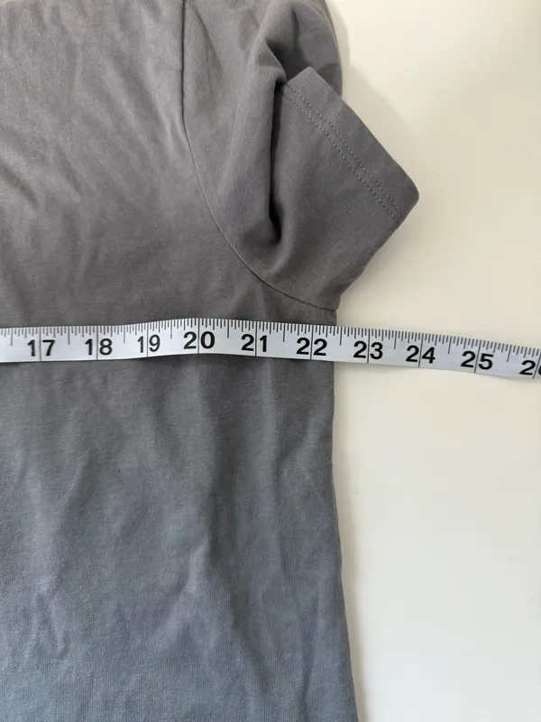 Maurices Game Day Oversized Fit Graphic Tee Gray Sequins Chenille - Image 8