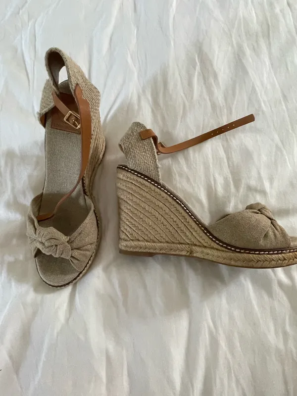 Tory Burch Wedge Sandals - Image 2