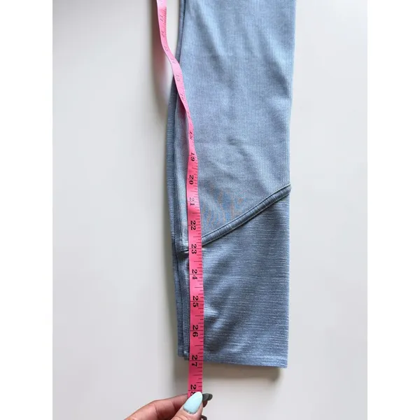 Nike‎ Dri-FIT Womens High Waisted Textured Gray Leggings Athletic Tights Small - Image 5
