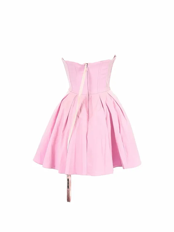 New✨ House of CB Mar Strapless Mini Dress in Cotton Candy Pink Size Medium - NWT - Image 4