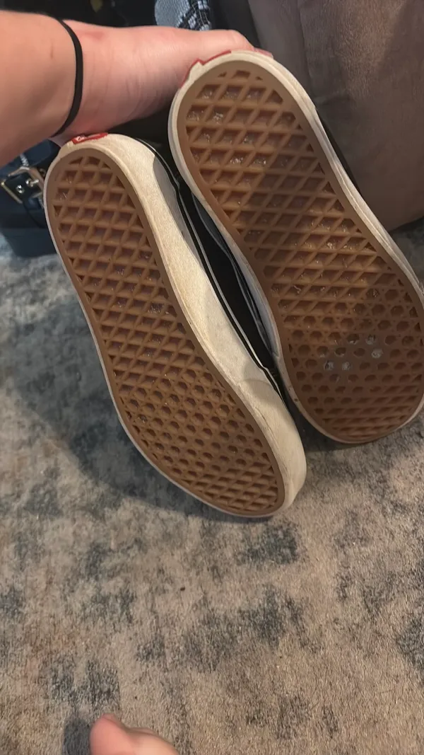 Black Platform Vans - Image 3