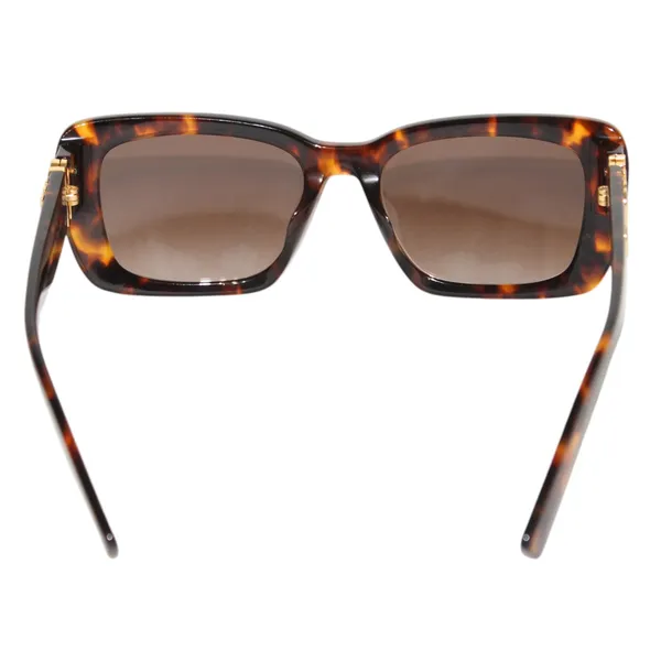 Miu Miu SMU 07Y 53mm Rectangular Sunglasses in Blond Havana - Image 4