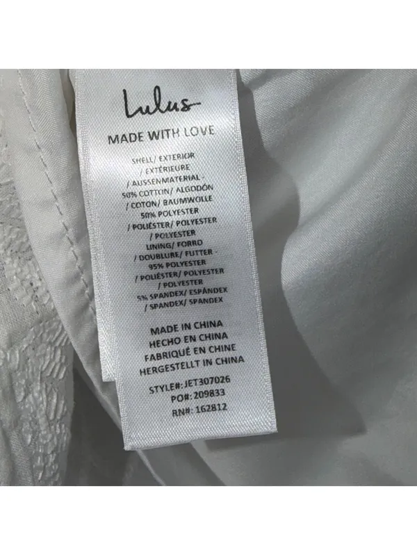 Lulus Pleasant Personality Floral Tank Top White NWT XS - Image 10