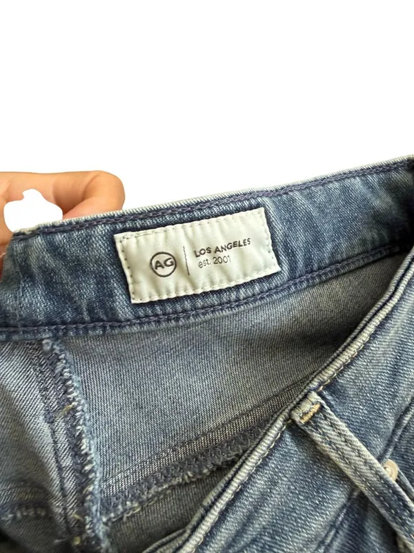 ADRIANO GOLSCHMIED HIgh Rise Bootcut Crop Jeans Size 28 - Image 7