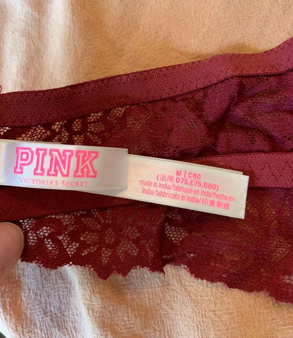 Victoria’s Secret PINK Halter Lace Bralette - Image 3