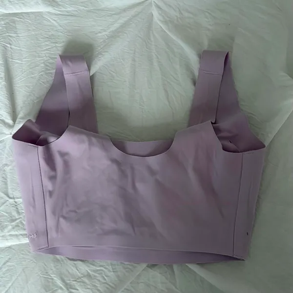 SKIMS Fits Everybody Square Neck Bralette // lavender/lilac // Size XS // Worn once - Image 2