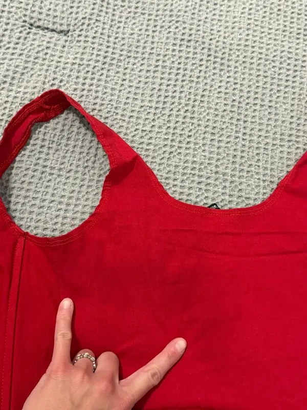 WINDSOR Red Corset Top - Image 5