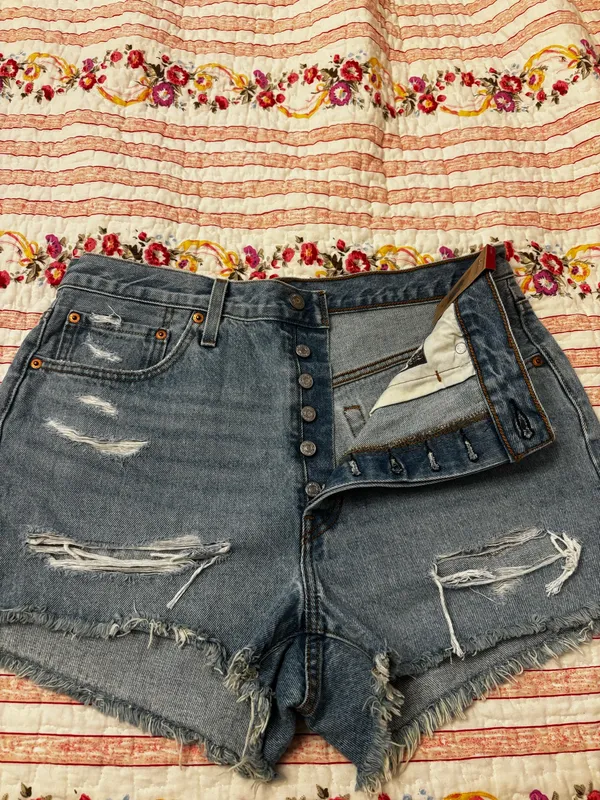 Levi’s 501 Shorts Denim - Image 3