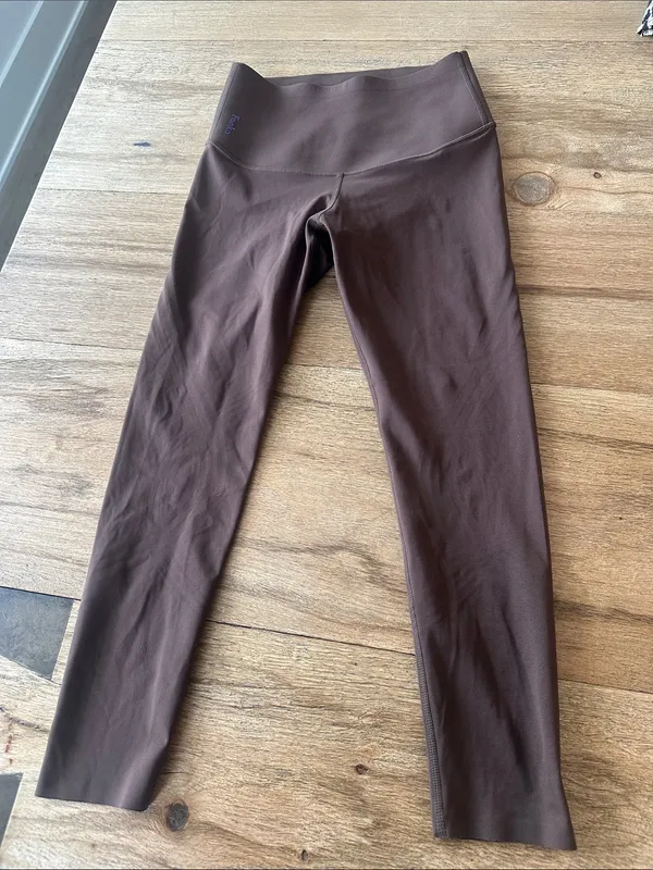 Fanka Body Sculpt 7/8‎ Leggings 2.0 Reversible Wear High Rise Compression Brown - Image 6