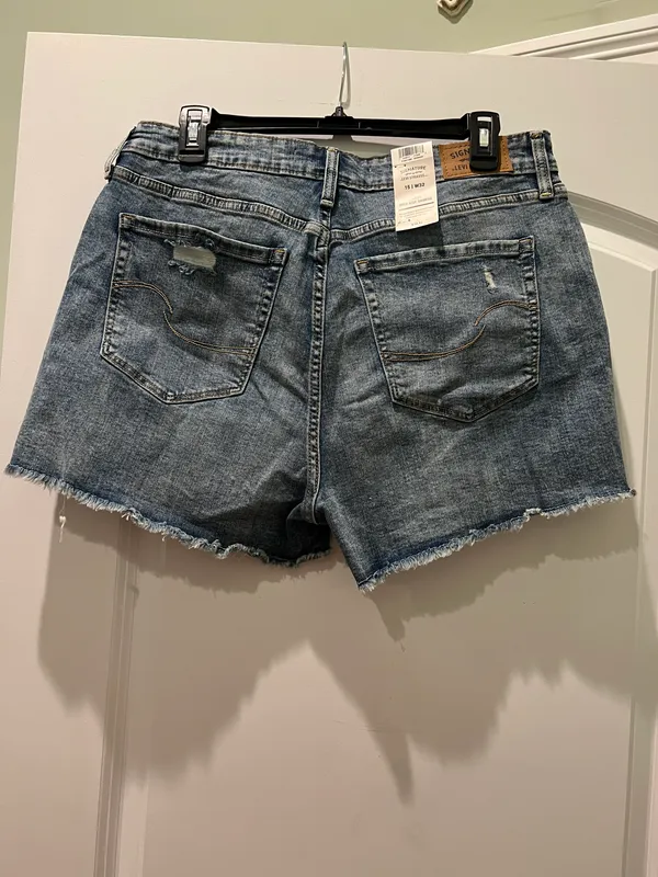 Levi's Distressed Denim Shorts - Image 2
