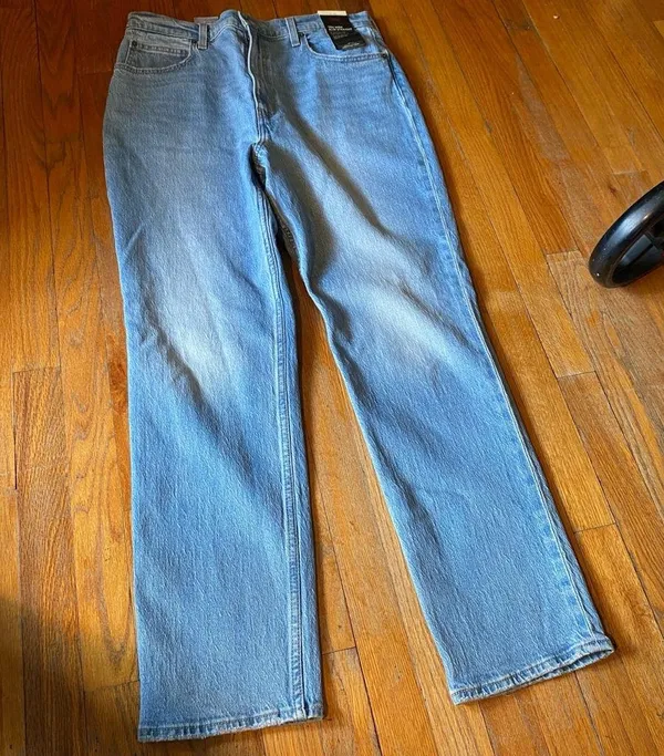 Levi's Jeans - Slim Straight - Blue - Size 32 - Image 7