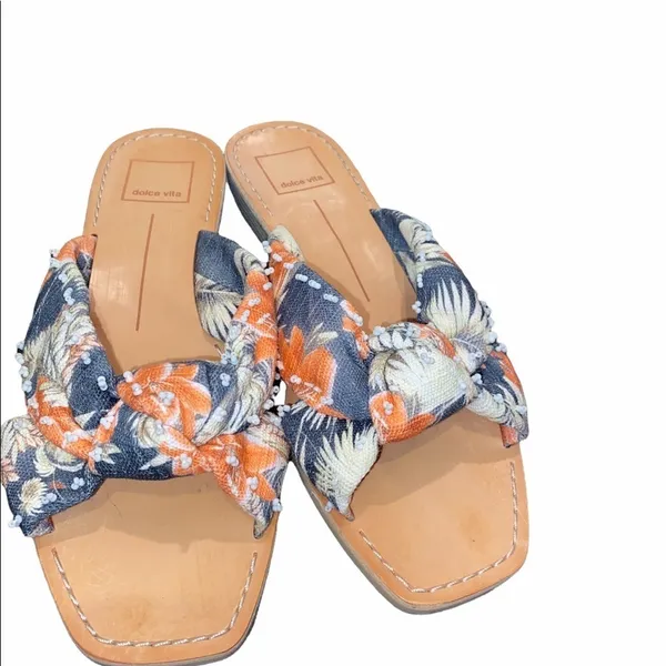 Dolce Vita floral sandals size 7 - Image 2