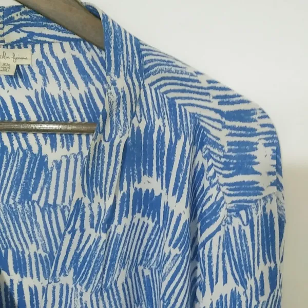 Atilla Femme 3X Blue White Tunic Top - Image 7