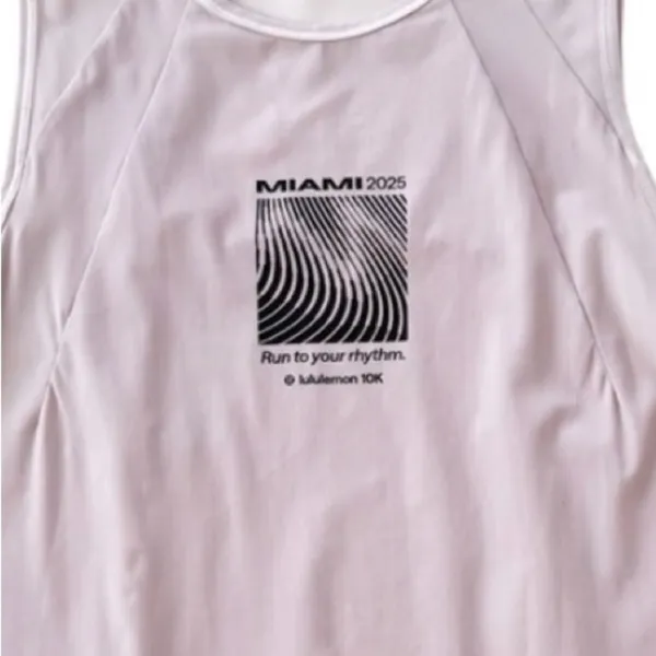 Lululemon Miami 2025 10K Sculpt Tank Top Limited Edition Pink Orchid Size 10 - Image 4