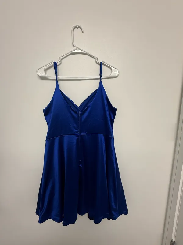 Wedding Guest Dress City Vibe Royal Blue Size 15 - Image 4
