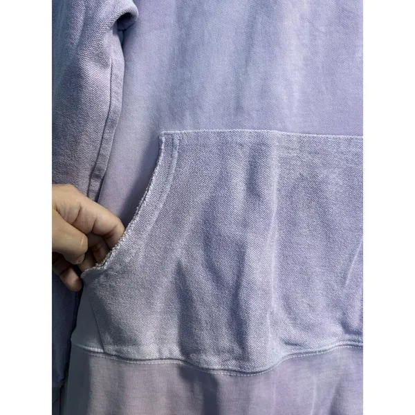Dannijo Hoodie Womens‎ Small Purple Excellent Cotton French Terry Pullover - Image 3