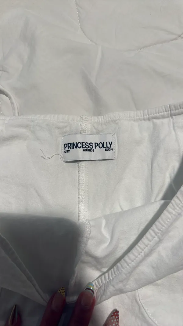 Princess Polly White Gulliver Skirt (WITH POCKETS) - Image 5