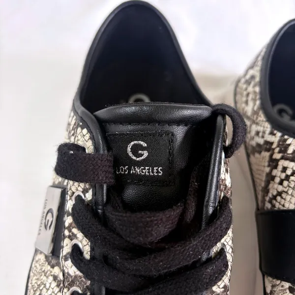 Guess Los Angeles Snake Print Sneakers Women's Size 9‎ Y2K Streetwear Luxe Chic - Image 10