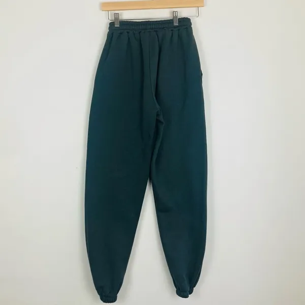 White Fox dark gray jogger sweatpants purple volume three. Size medium. - Image 3