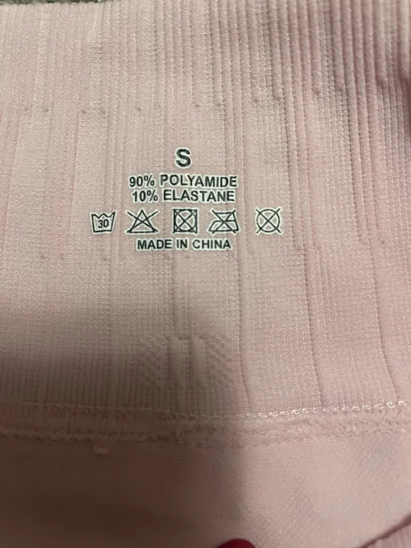 Women’s pink lace athletic skirt SMALL - Image 2