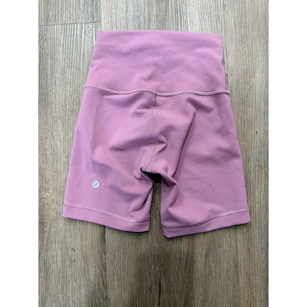 Lululemon Pink Bike Shorts Size‎ 0 High Waist - Image 2