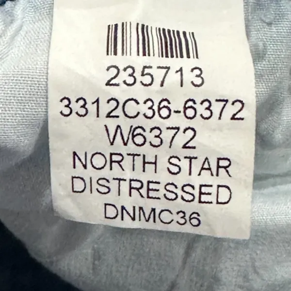 PAIGE Genevieve Flare North Star Distressed‎ Wide Leg High Rise Denim Jeans 25 - Image 7