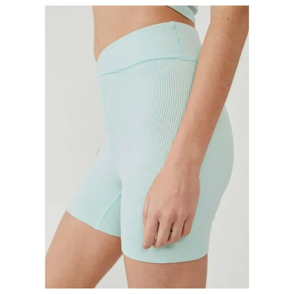 Free People Movement‎ NWT Free Throw Shorts Mint Turquoise Medium Crossover - Image 2
