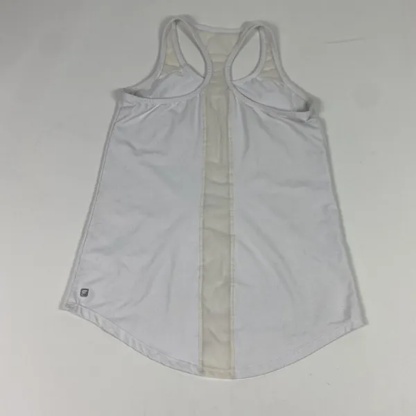 Fabletics Tank Top Womens Small White Racerback Mesh Athletic‎ Gym Workout - Image 5