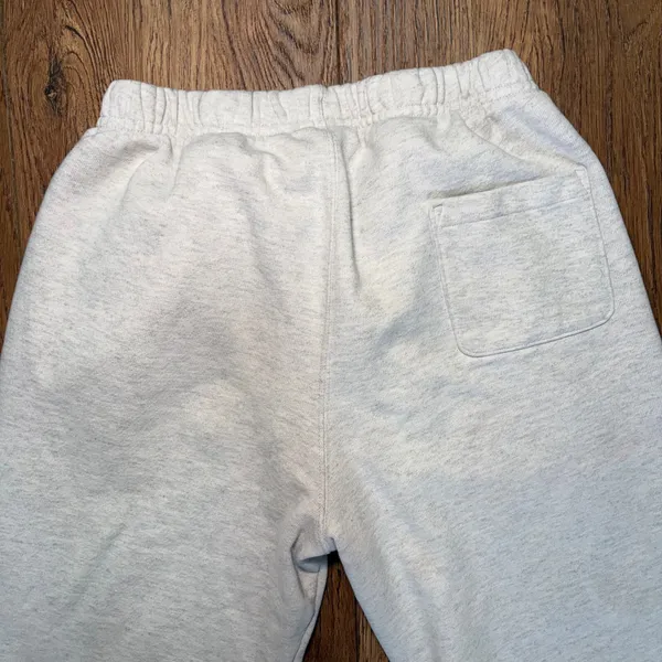 Champion Reverse Weave Gray Heather Sweatpants Raw Hem Womens Small Loungewear - Image 12
