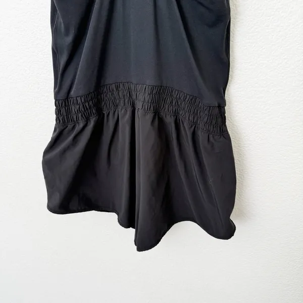 [Aerie] Offline Black Racerback Real Me Hot Stuff Romper Workout Casual Sz Large - Image 10