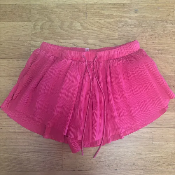 Free People Movement Shirr Enough Outdoor Hiking Run Gorpcore Preppy Shorts M - Image 3