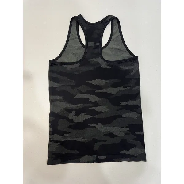 Athleta Speedlight Camo Tank Top Black Camo Women’s Activewear Size Small‎ - Image 3