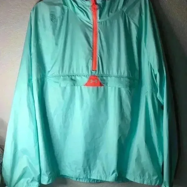 Under Armour turquoise warm up jacket sz XL - Image 2