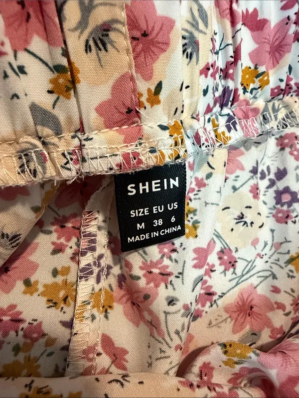 SheIn Ditzy Floral Tiered Maxi Skirt - Image 7