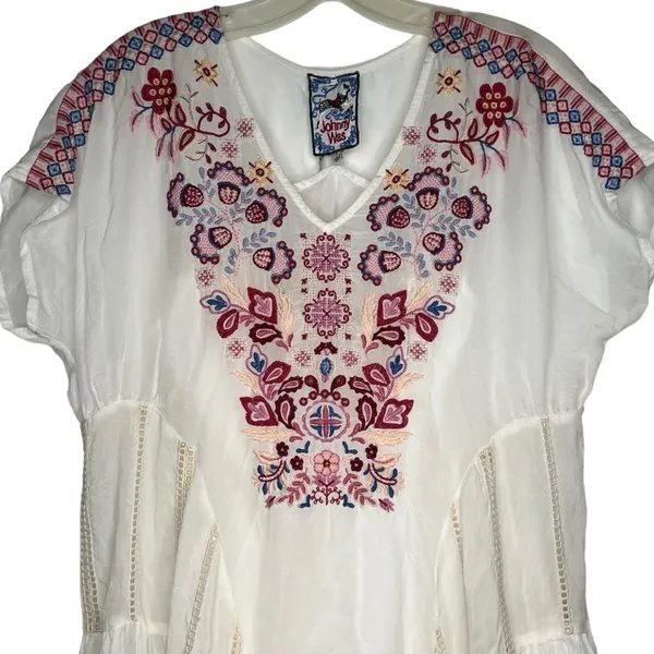 Johnny Was Silk Blend‎ Dress and Slip nwt - Image 2