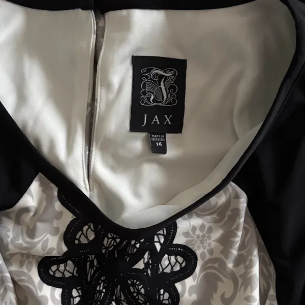 JAX Cocktail Dress 14 Black - Image 7