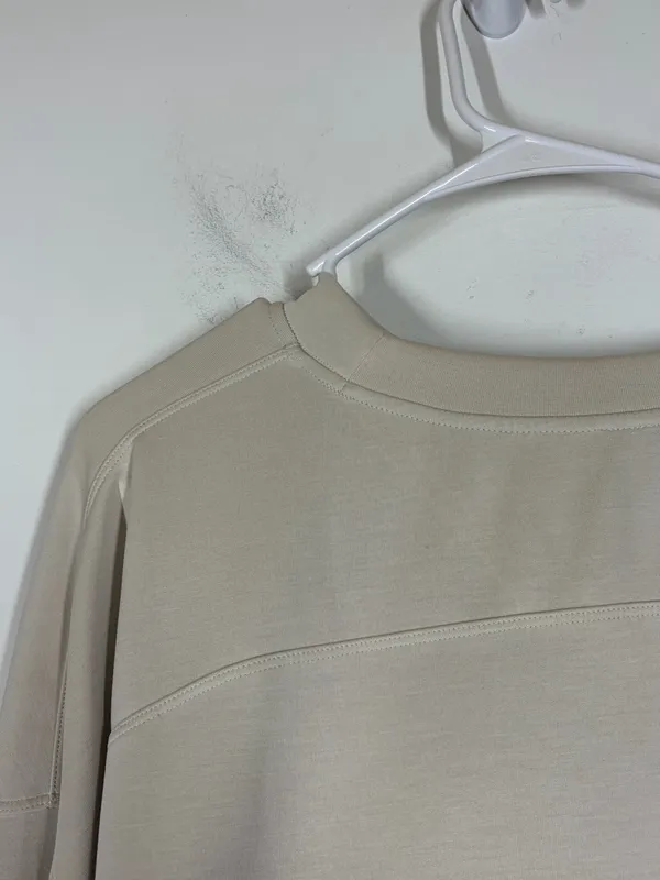 *Flawed* Lululemon Softstreme Perfectly Oversized Cropped Crew Size 10 - Image 8