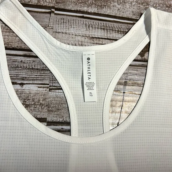 Athleta Bright White Tank Top - Image 3